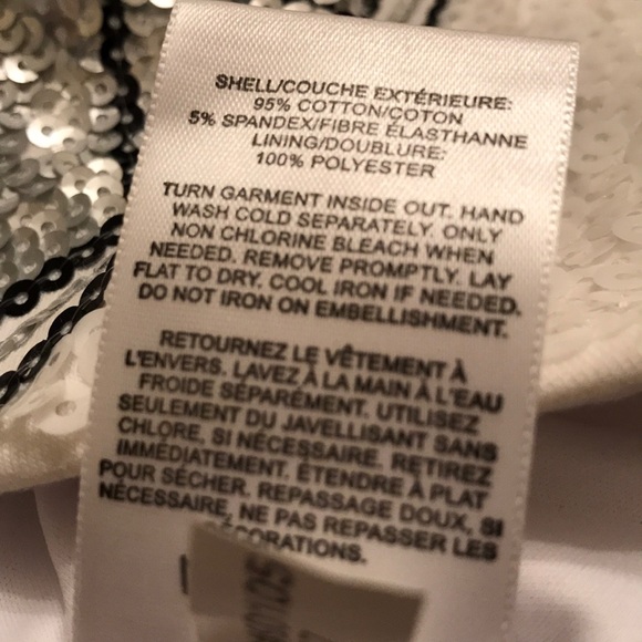 Express- sequin skirt - Picture 4 of 5